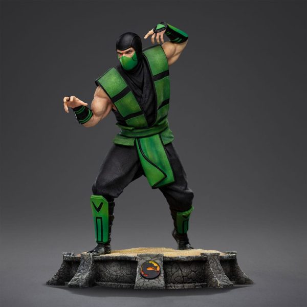 Estátua de Reptile de Mortal Kombat en escala 1/10 de 20 cm - Figura coleccionable para fans - Imagen 2