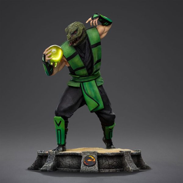 Estátua de Reptile de Mortal Kombat en escala 1/10 de 20 cm - Figura coleccionable para fans - Imagen 4
