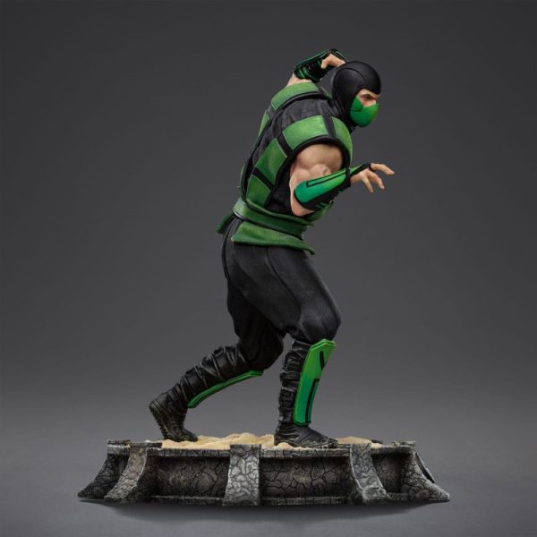 Estátua de Reptile de Mortal Kombat en escala 1/10 de 20 cm - Figura coleccionable para fans - Imagen 5