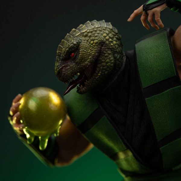 Estátua de Reptile de Mortal Kombat en escala 1/10 de 20 cm - Figura coleccionable para fans - Imagen 8