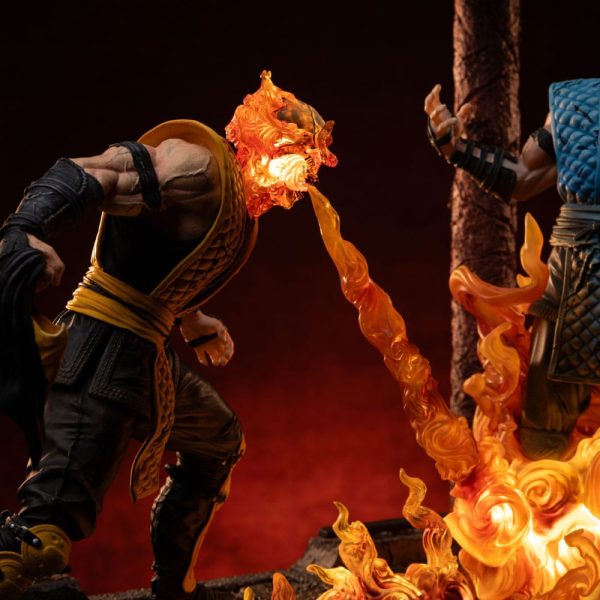 Figura Mortal Kombat Estatua 1/10 Deluxe Art Scale Scorpion Fatality 27 cm - Imagen 5