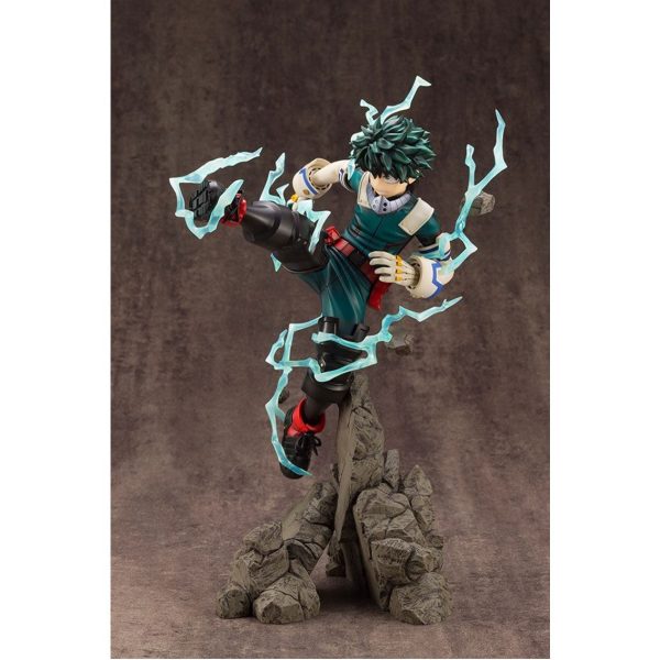 Figura Kotobukiya my Hero Academia Artfxj Izuku Midoriya Ver. 2 Bonus Edition 29 CM - Imagen 4