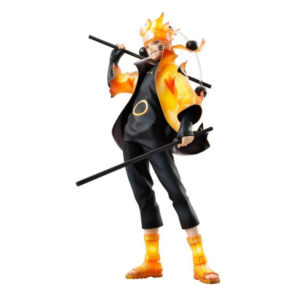 Figura Naruto Uzumaki Serie G.e.m. six Paths Sage Mode 15th Anniversary 22cm - Imagen 5