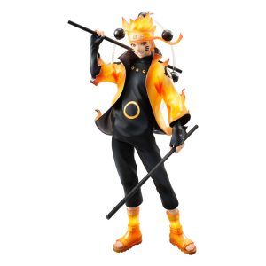 Figura Naruto Uzumaki Serie G.e.m. six Paths Sage Mode 15th Anniversary 22cm