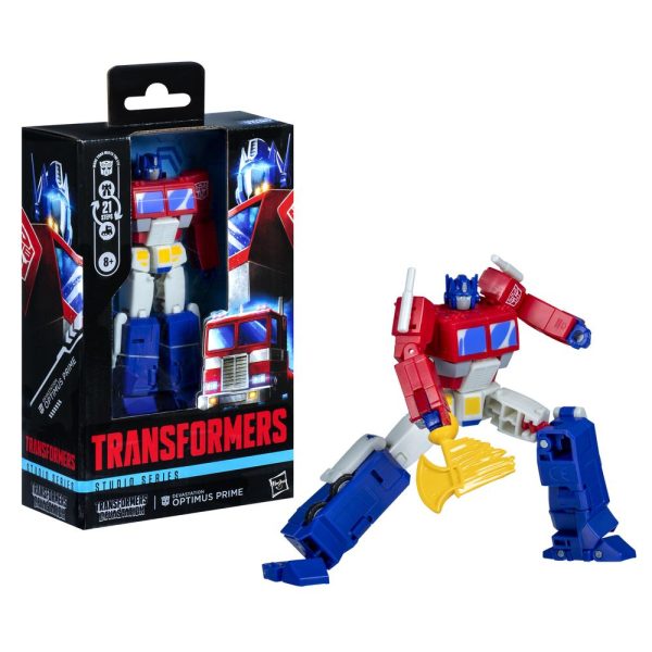 OPTIMUS PRIME DELUXE CLASS FIGURA 11,5 CM TRANSFORMERS: DEVASTATION STUDIO SERIES