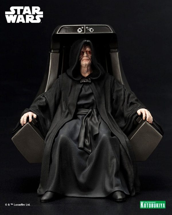 Star Wars: Return of the Jedi Estatua PVC ARTFX+ 1/10 Emperor Palpatine 16 cm
