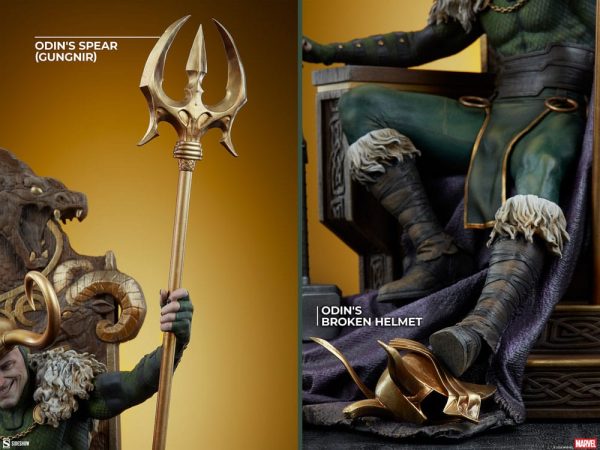 Figura Marvel Estatua Premium Format Loki 59 cm - Imagen 10