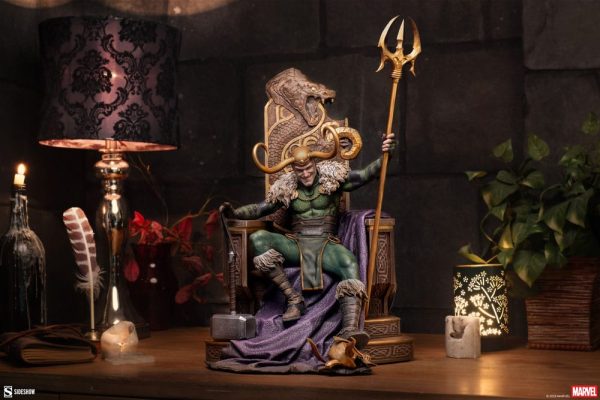 Figura Marvel Estatua Premium Format Loki 59 cm - Imagen 2