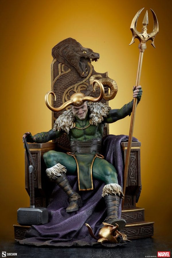 Figura Marvel Estatua Premium Format Loki 59 cm - Imagen 6