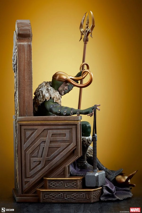 Figura Marvel Estatua Premium Format Loki 59 cm - Imagen 7