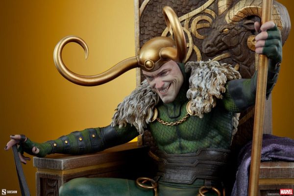 Figura Marvel Estatua Premium Format Loki 59 cm - Imagen 9