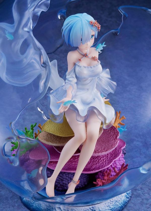 Figura Re:zero rem Starting Life in Another World Aqua orb Furyu - Imagen 6