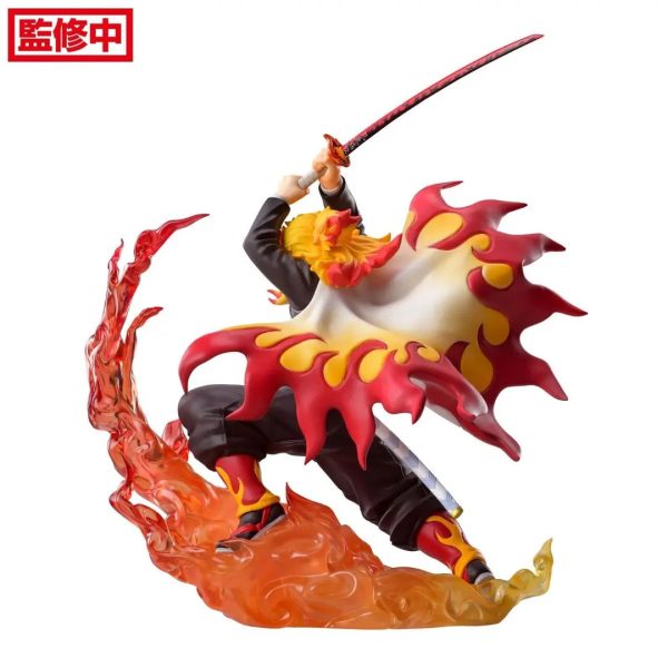 Figura Kyojuro Rengoku Kimetsu no Yaiba Xross Link Anime 15cm - Imagen 5