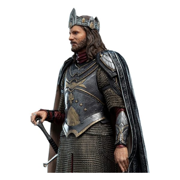 Estatua de King Aragorn en la serie clásica del Señor de los Anillos en escala 1/6 - Imagen 2