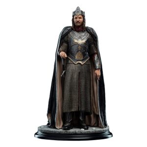 Estatua de King Aragorn en la serie clásica del Señor de los Anillos en escala 1/6