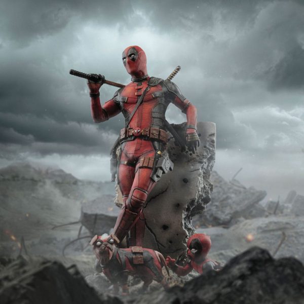 Estatua de Deadpool 3 a escala 1/10 con una altura de 21 cm - ¡Increíble detalle! - Imagen 2
