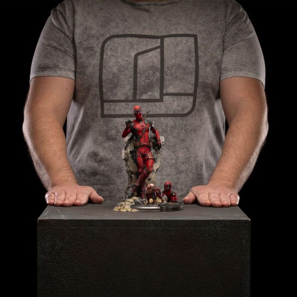 Estatua de Deadpool 3 a escala 1/10 con una altura de 21 cm - ¡Increíble detalle! - Imagen 4