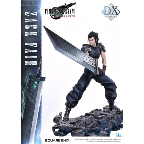 ZACK FAIR ESTATUA 63 CM FINAL FANTASY VII REBIRTH MASTERLINE 1/4 SCALE - Imagen 8