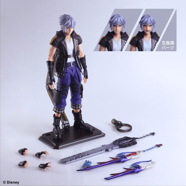 Figura Riku Deluxe Kingdom Hearts iii Play Arts kai Action - Imagen 5