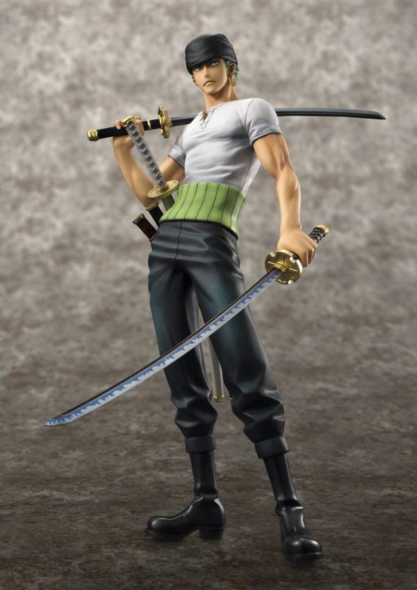 Figura One Piece Estatua PVC Excellent Model NEO-DX Roronoa Zoro 10th Limited Ver. 23 cm