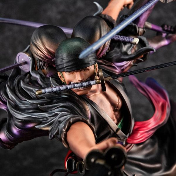 Figura Zoro One Piece Estatua Excellent Model P.O.P. SA-Maximum - Imagen 3