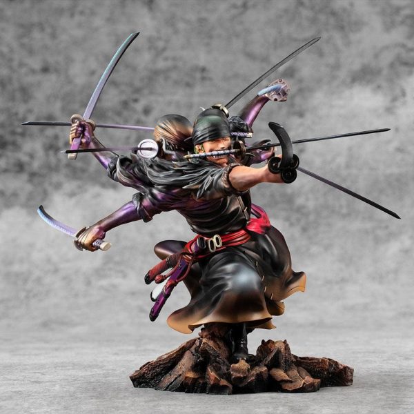 Figura Zoro One Piece Estatua Excellent Model P.O.P. SA-Maximum - Imagen 8