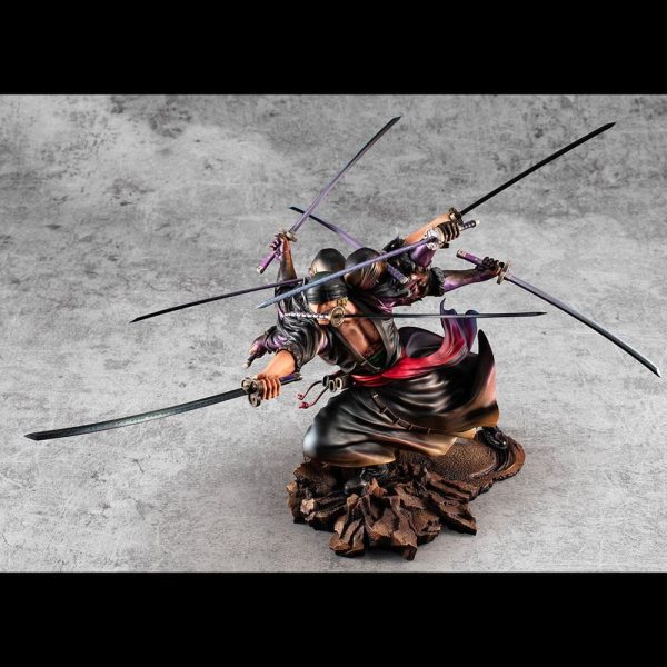 Figura Zoro One Piece Estatua Excellent Model P.O.P. SA-Maximum - Imagen 5
