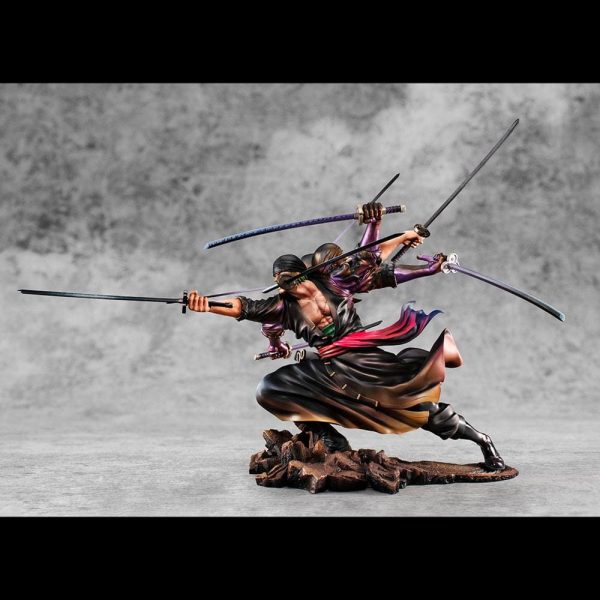Figura Zoro One Piece Estatua Excellent Model P.O.P. SA-Maximum - Imagen 4