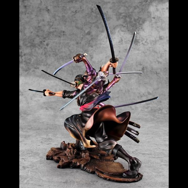 Figura Zoro One Piece Estatua Excellent Model P.O.P. SA-Maximum - Imagen 7