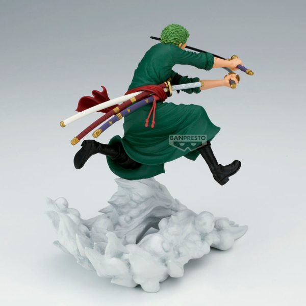 Figura Roronoa Zoro Senkozekkei One Piece 15cm - Imagen 4