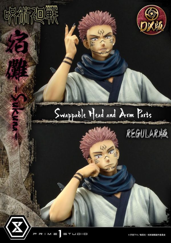 Figura Sukuna Jujutsu Kaisen Premium Masterline Series Deluxe Version - Imagen 12