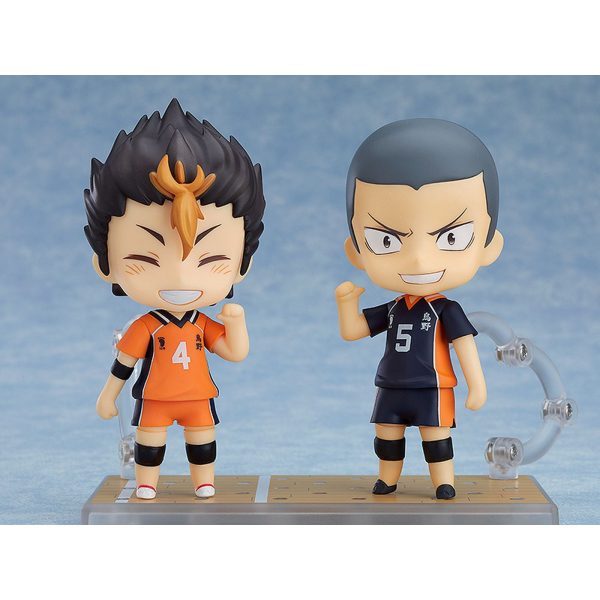 Figura Nendoroid Re-Run de Ryunosuke Tanaka de Haikyu!! - 10 cm - Imagen 5