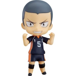 Figura Nendoroid Re-Run de Ryunosuke Tanaka de Haikyu!! - 10 cm