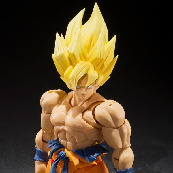 Figura Legendary SUPER SAIYAN SON GOKU DRAGON BALL Z SH FIGUARTS BEST SELECTION - Imagen 2