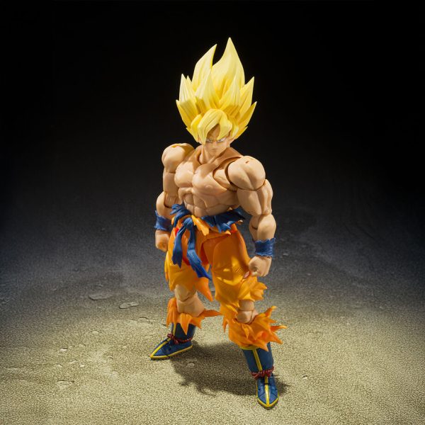 Figura Legendary SUPER SAIYAN SON GOKU DRAGON BALL Z SH FIGUARTS BEST SELECTION - Imagen 5