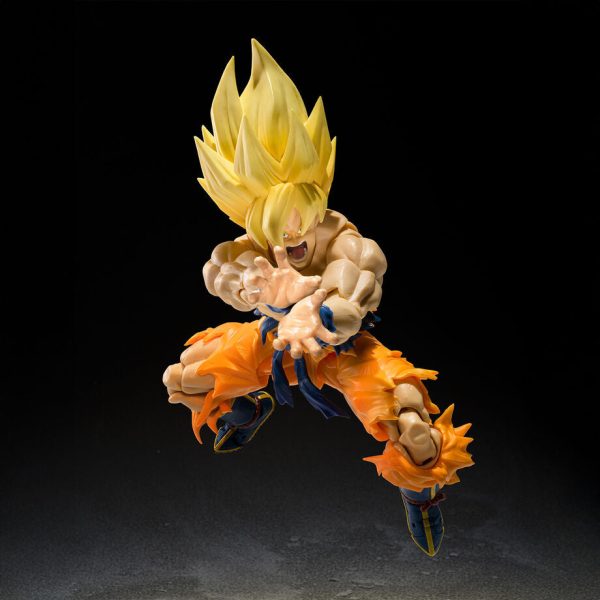 Figura Legendary SUPER SAIYAN SON GOKU DRAGON BALL Z SH FIGUARTS BEST SELECTION - Imagen 6