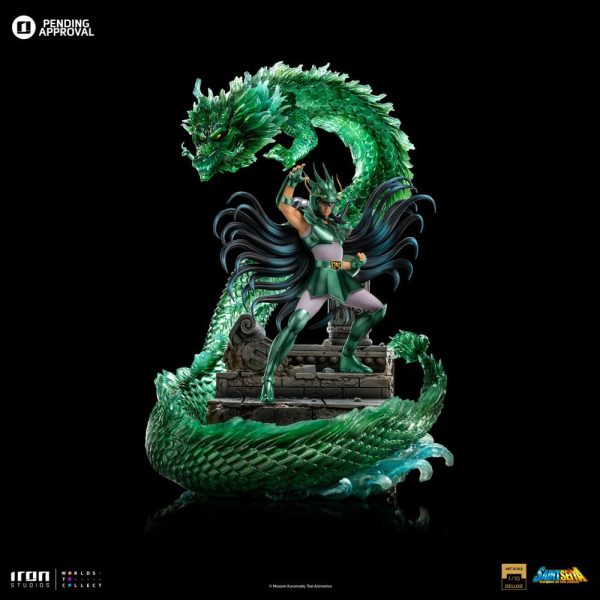Saint Seiya Estatua 1/10 Deluxe Art Scale Dragon Shiryu 38 cm - Imagen 2