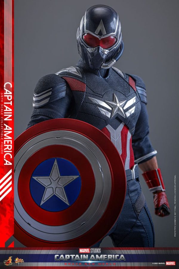 Figura de Capitán América Movie Masterpiece 1/6 de 30 cm - ¡Ideal para coleccionistas! - Imagen 13