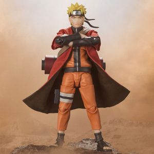 FIGURA TAMASHII NATIONS SH FIGUARTS NARUTO SHIPUDDEN NARUTO UZUMAKI SAGE MODE SAVIOR OF KONOHA