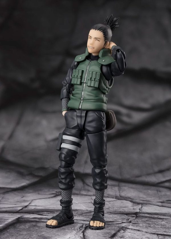 Naruto Shippuden Figura S.H. Figuarts Shikamura Nara Brilliant Strategist 15 cm - Imagen 2
