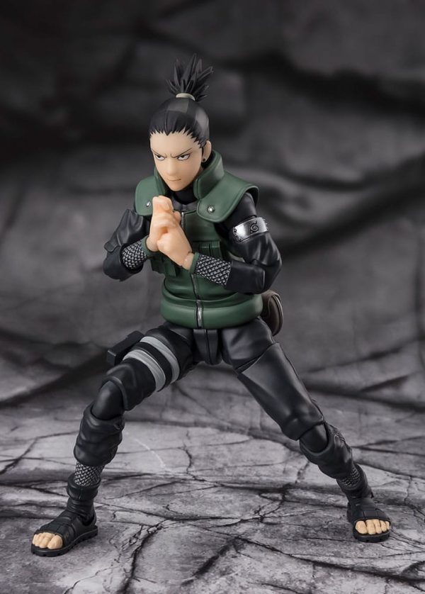 Naruto Shippuden Figura S.H. Figuarts Shikamura Nara Brilliant Strategist 15 cm - Imagen 4