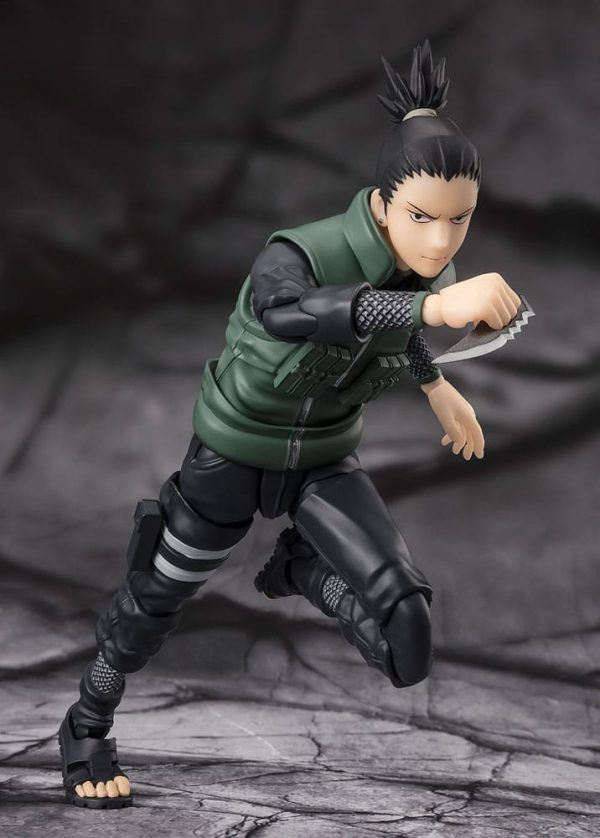 Naruto Shippuden Figura S.H. Figuarts Shikamura Nara Brilliant Strategist 15 cm - Imagen 3