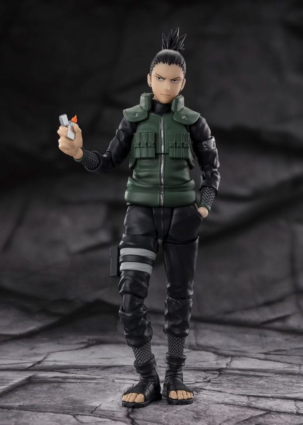 Naruto Shippuden Figura S.H. Figuarts Shikamura Nara Brilliant Strategist 15 cm - Imagen 5