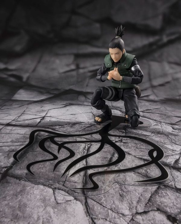 Naruto Shippuden Figura S.H. Figuarts Shikamura Nara Brilliant Strategist 15 cm - Imagen 7