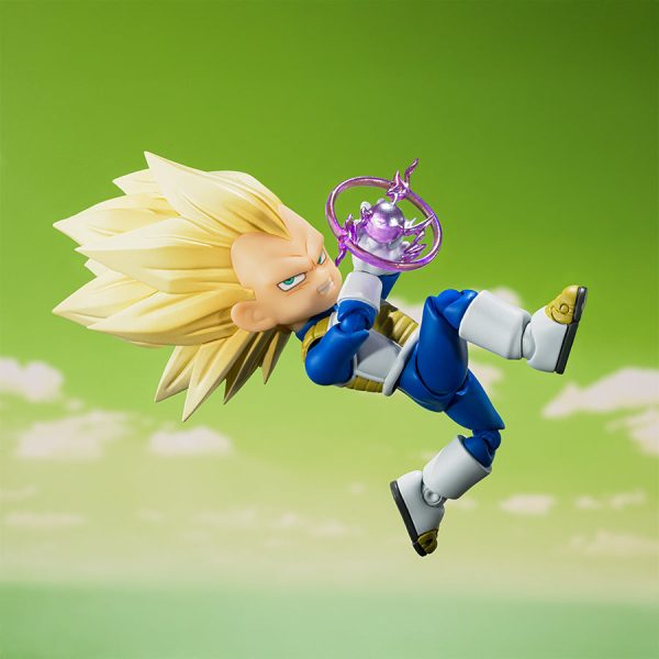 Figura Vegeta Super Saiyan 3 Mini SH Figuarts Dragon Ball Daima Collectors Shop - Imagen 2