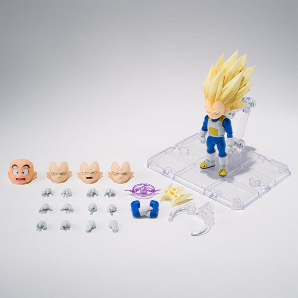Figura Vegeta Super Saiyan 3 Mini SH Figuarts Dragon Ball Daima Collectors Shop - Imagen 4