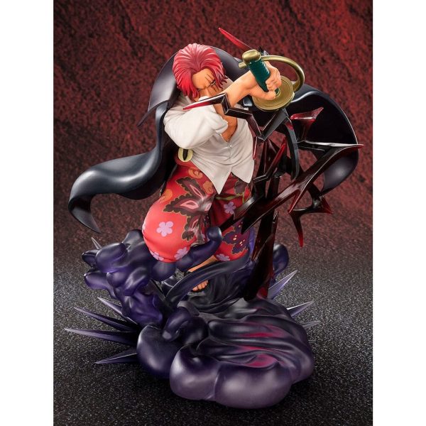 Figura de Shanks Divine Departure-figuarts Zero- one Piece-20cm
