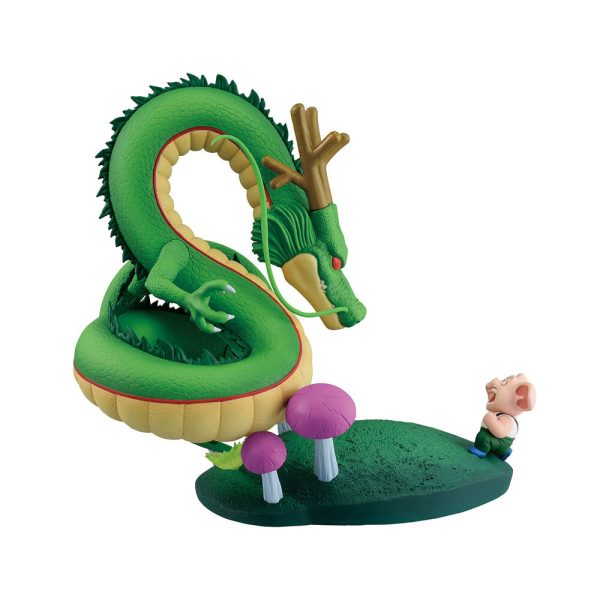 Figura Ichibansho Oolong & Shenron Dragon History ii Dragon Ball 14cm - Imagen 2