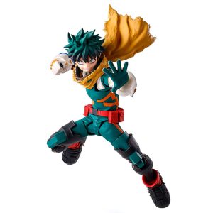 Figura de Izuku Midoriya de My Hero Academia en tamaño de 14 cm de la línea S.H.Figuarts.