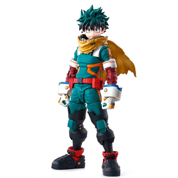 Figura de Izuku Midoriya de My Hero Academia en tamaño de 14 cm de la línea S.H.Figuarts. - Imagen 3